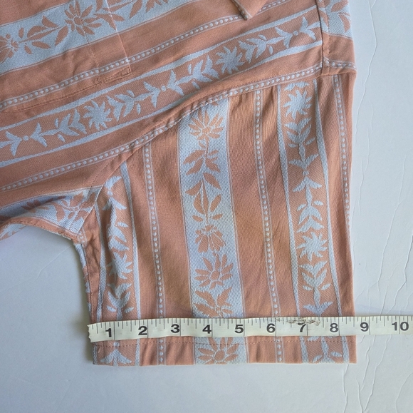 Dusty Rose RIP CURL TOPANGA VERT STRIPE SHIRT - Picture 7 of 10